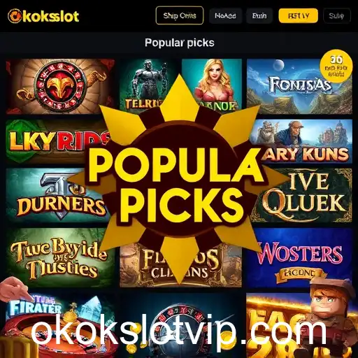 Exploring 'Popular Picks': A Spotlight on the Top Games at Okokslot